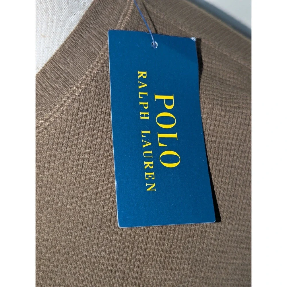 Polo Ralph Lauren Ribbed Crewneck Cotton Sweater‎ Size XL